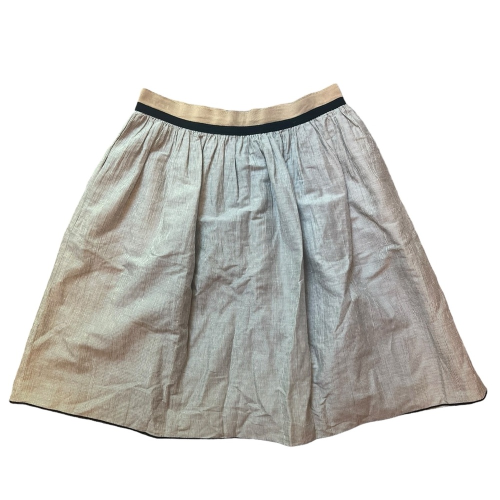 Rag & Bone Svea Striped Linen Blend Skirt - Picture 3 of 9